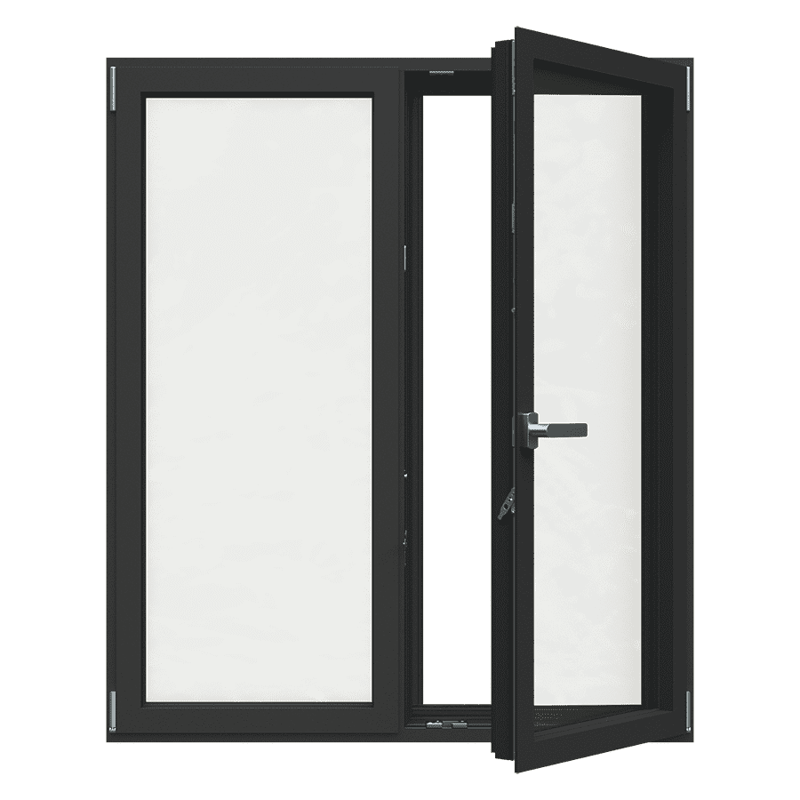 Improved sightlines thanks to a sashless frame design.