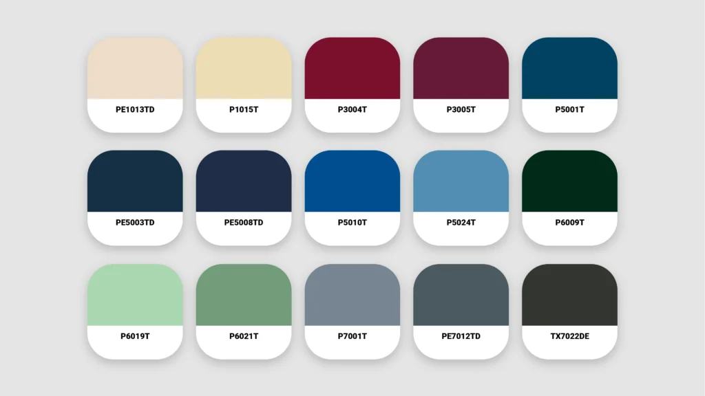 Casement Colour Range-Group 2 - Custom colours