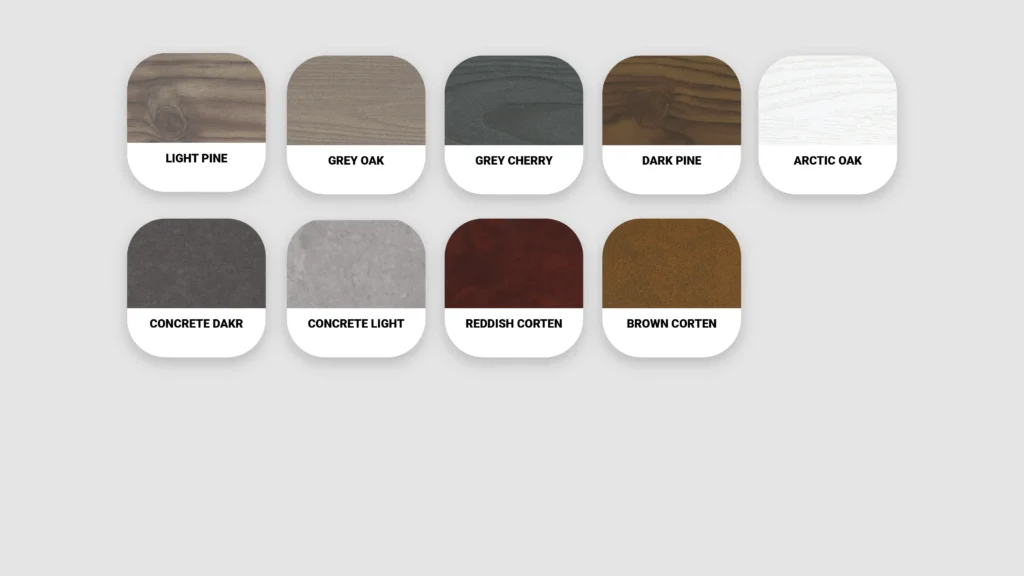 Casement Colour Range-Group 4