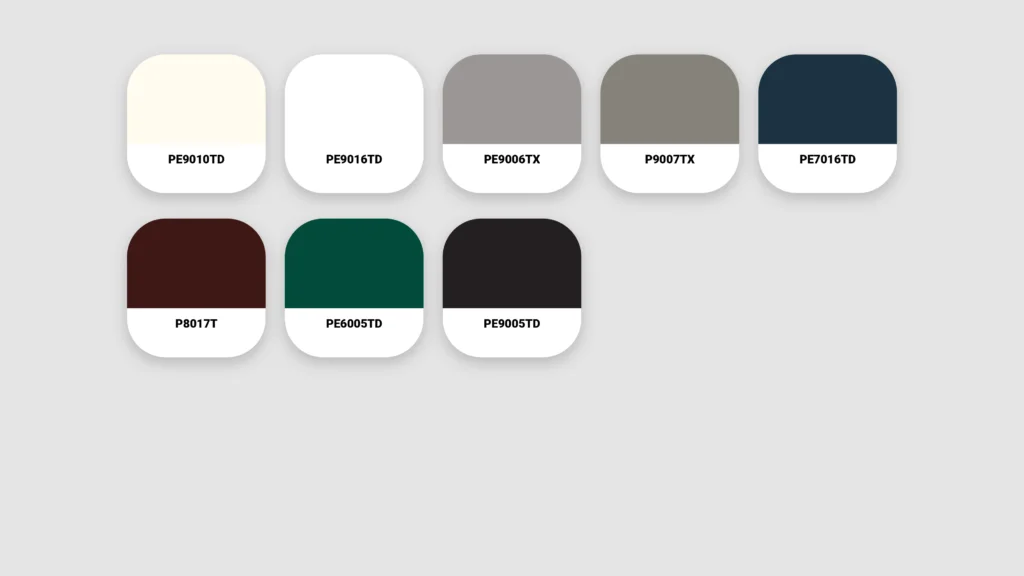 Paysage 5 Stars Colour Range-Group 1- standard colours